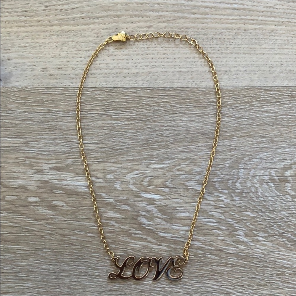 Juicy Couture “LOVE” necklace